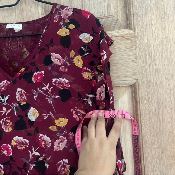 Meadow rue Anthropologie women’s blouse floral print size s‎ - Picture 5 of 8